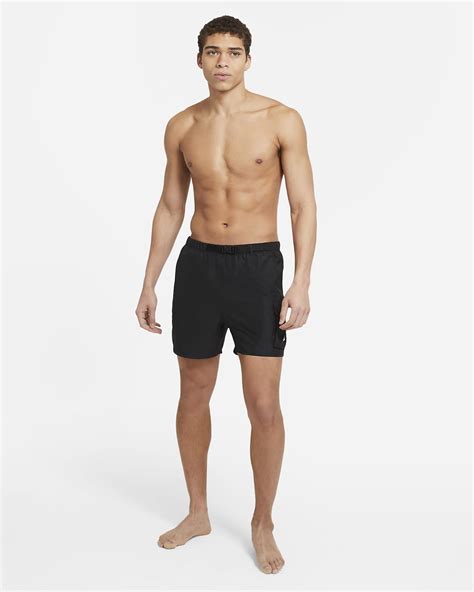 Nike verstaubare Schwimmhose mit Gürtel für Herren 